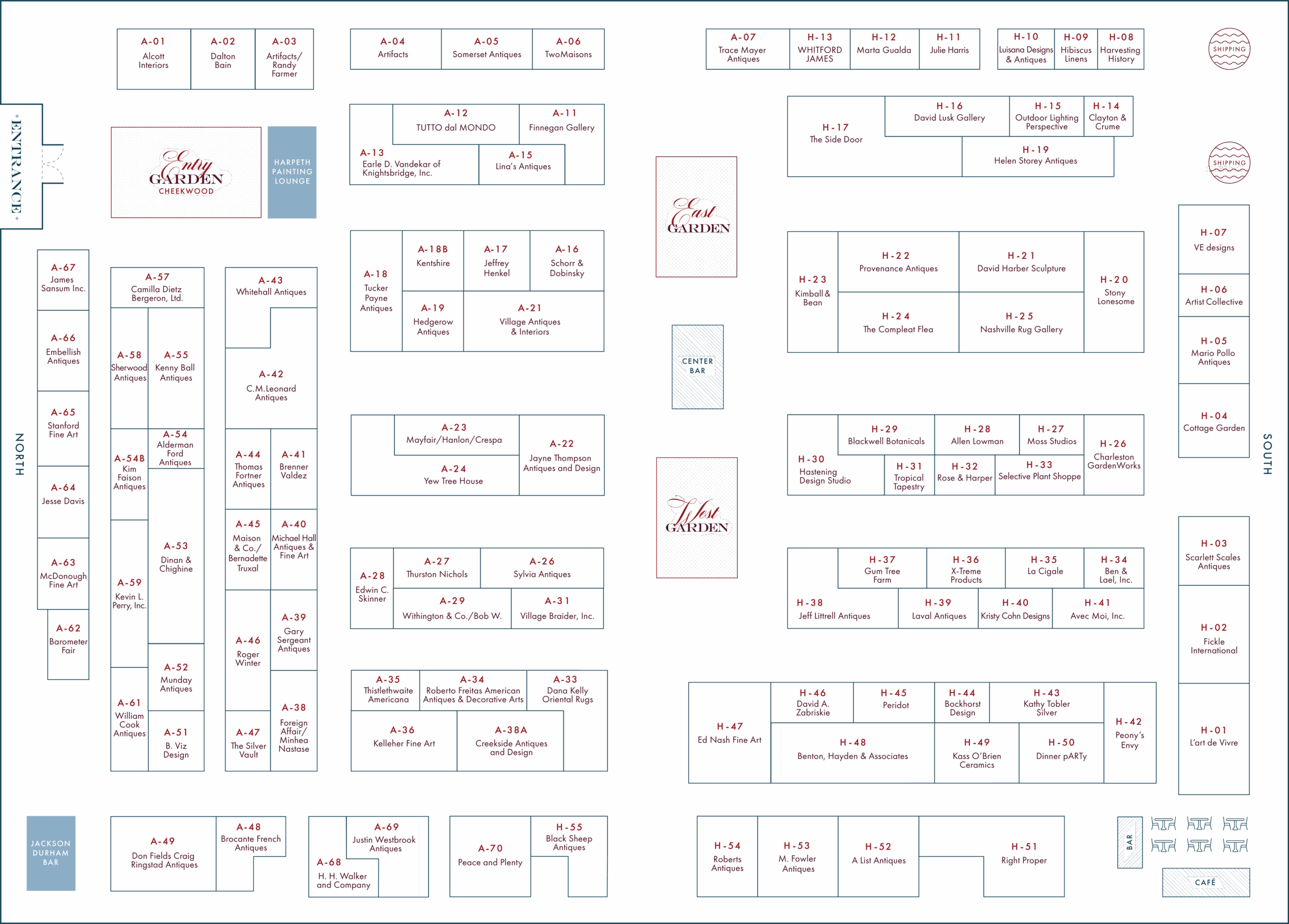 AGSN-FloorMap-Large_V1NB 2023 show floor map